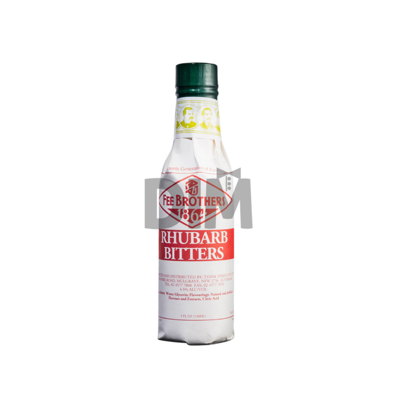 Fee Brothers Rhubarb Bitters 4.5% 0,15L Fee Brothers Rhubarb Bitters 4.5% 0,15L